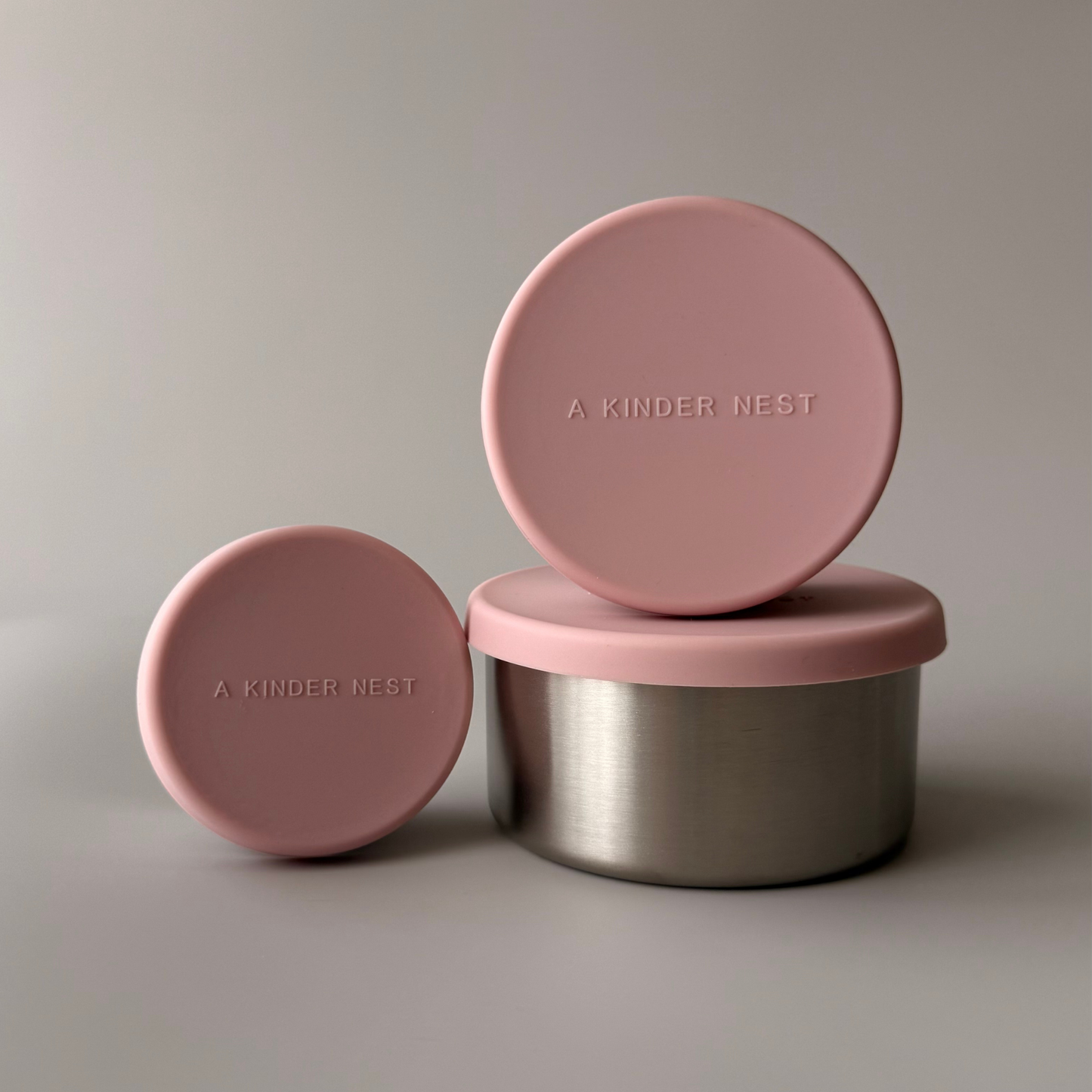STAINLESS STEEL FOOD STORAGE CONTAINERS (TRIO)