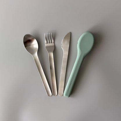 STAINLESS STEEL TRAVEL CUTLERY SET
